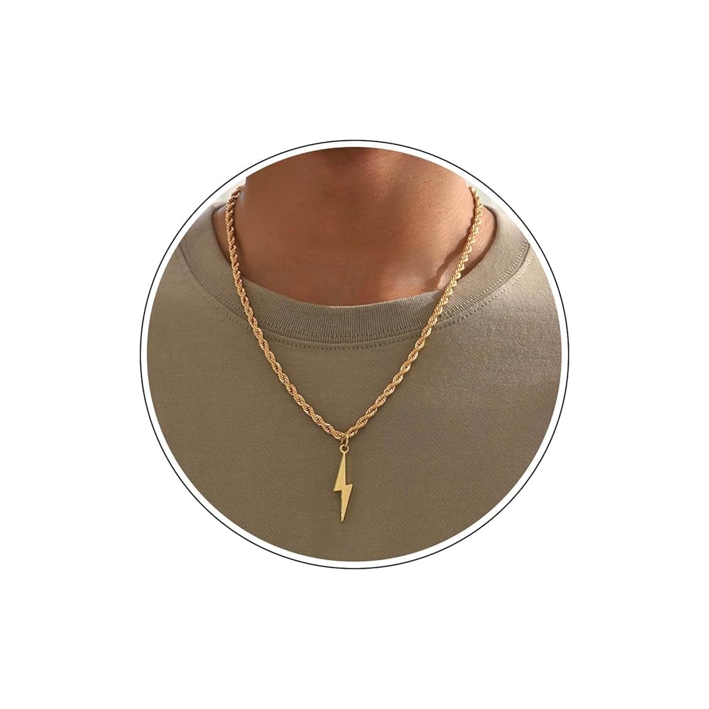 【美品】All Blues Rope Necklace Gold Short 365_0f130a14c4-